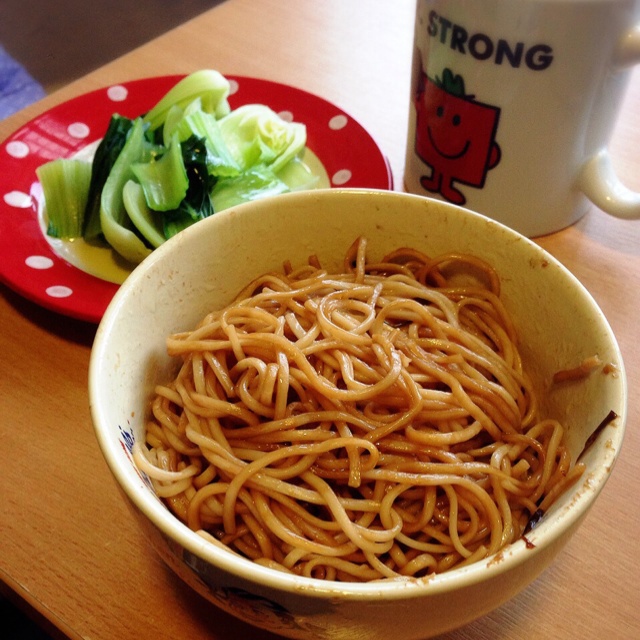 黄磊版葱油拌麵