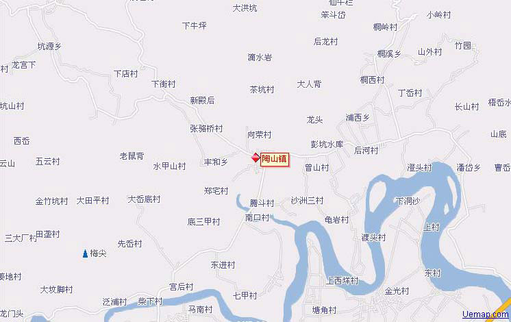陶山镇行政区域图 陶山镇行政区域图