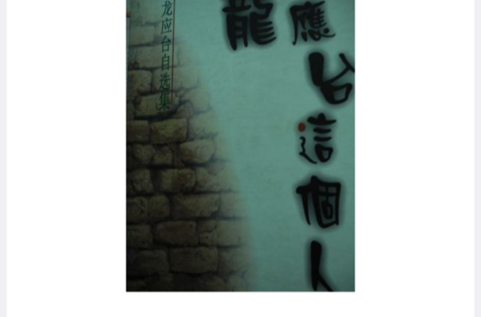 龙应台这个人：龙应台自选集