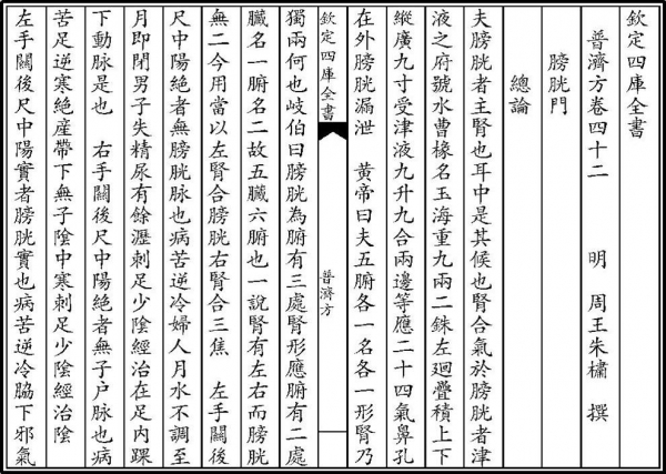 普济方 普济方