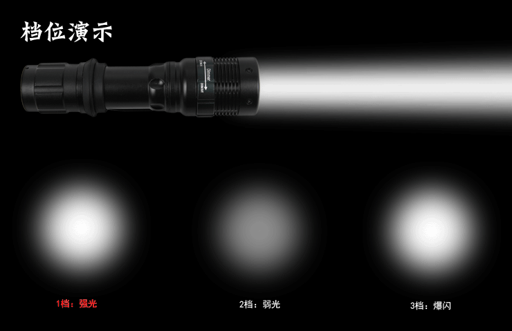 军用手电筒