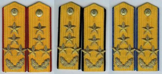 陆军一级上将常服肩章(1988—1993) 陆军一级上将常服肩章(1988—1993)