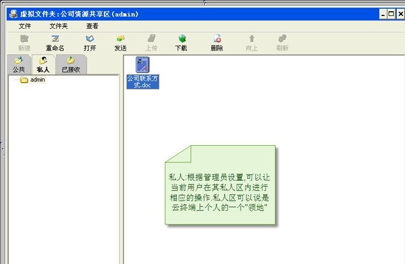 虚拟资料夹