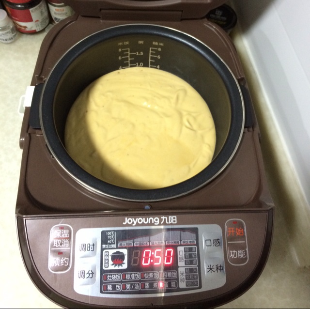 电饭煲红糖南瓜蛋糕