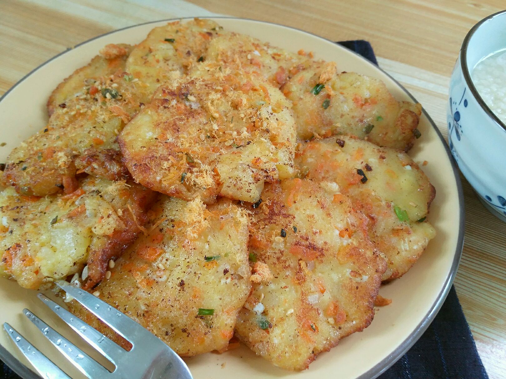 西红柿土豆煎饼