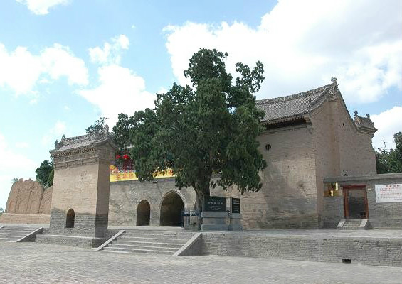 商丘虞城县仓颉墓前的仓颉祠 商丘虞城县仓颉墓前的仓颉祠