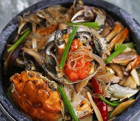 香菇蒸螃蟹