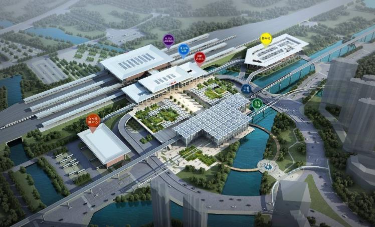 温岭站综合交通枢纽工程规划设计图 温岭站综合交通枢纽工程规划设计图