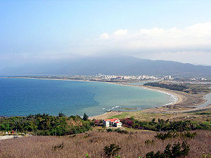 位在恆春半岛的车城海湾 位在恆春半岛的车城海湾