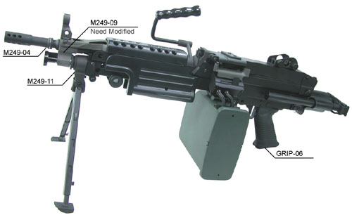 M249轻机枪 M249轻机枪