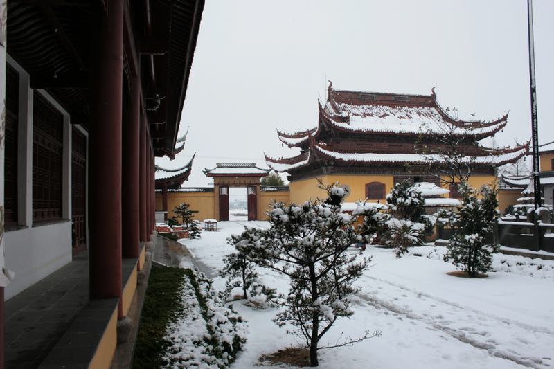 广福寺雪景 广福寺雪景
