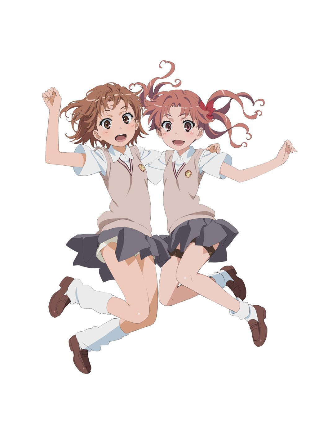 白井黑子(右)和御坂美琴 白井黑子(右)和御坂美琴