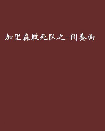 加里森敢死队之-间奏曲