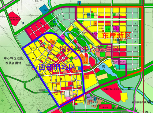 “一镇三区”规划图 “一镇三区”规划图