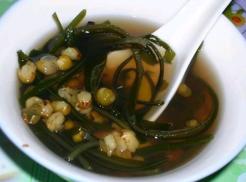 海带绿豆汤