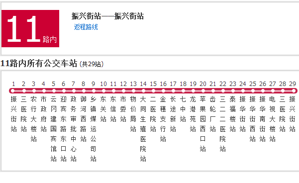 大同公交11路内