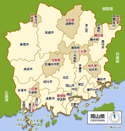 冈山县行政区划图 冈山县行政区划图