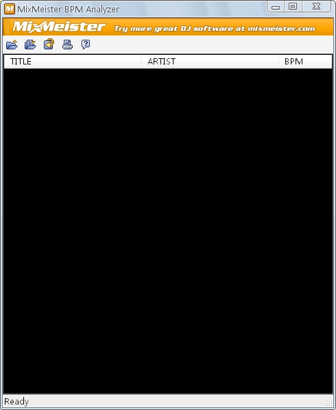 MixMeister BPM Analyzer MixMeister BPM Analyzer