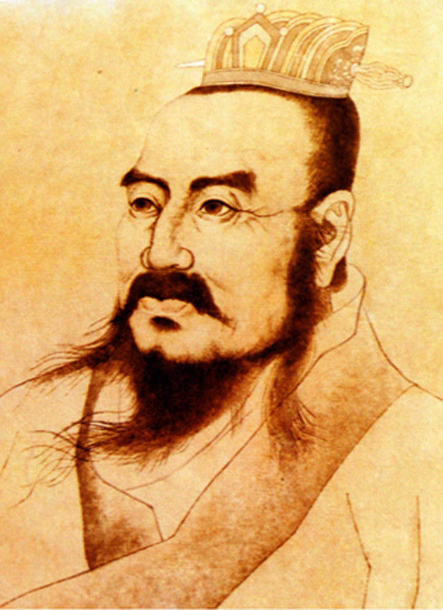 汉高祖刘邦画像 汉高祖刘邦画像