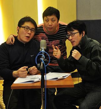 从左到右分别是王晨光、赵震、郭盛 从左到右分别是王晨光、赵震、郭盛