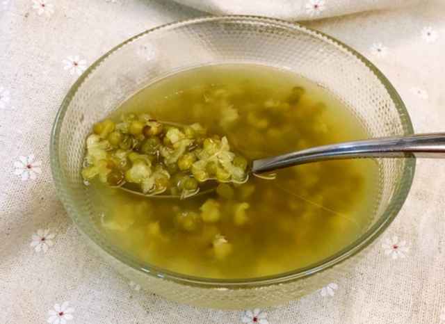 大蒜绿豆汤