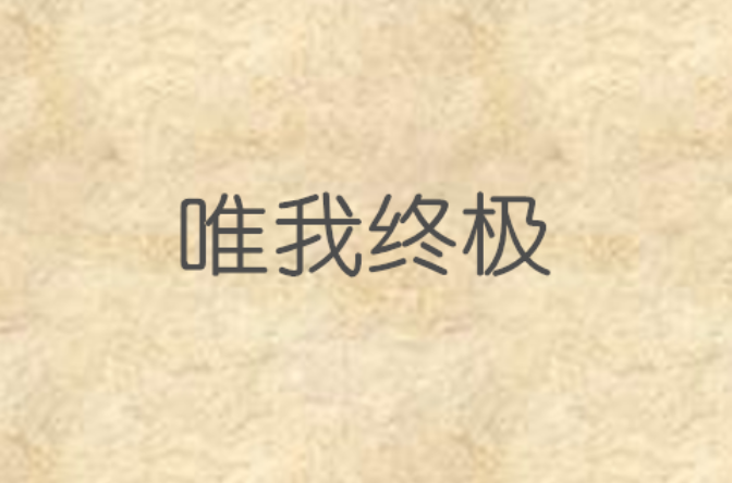 唯我终极