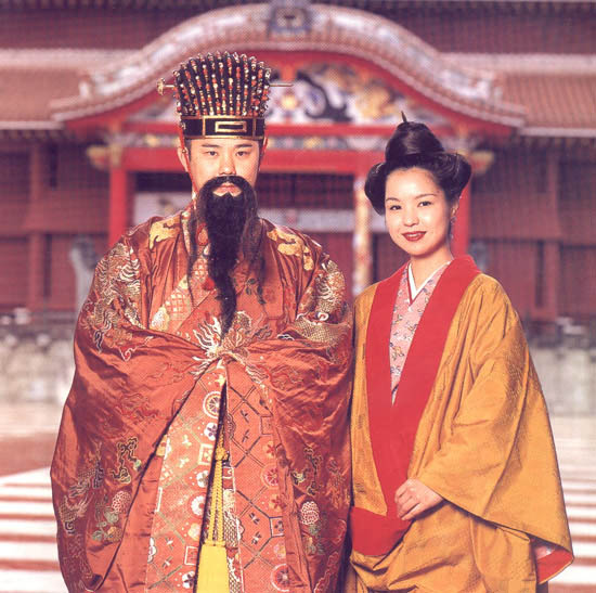 琉球国中山王与王妃(演员展示).jpg 琉球国中山王与王妃(演员展示).jpg