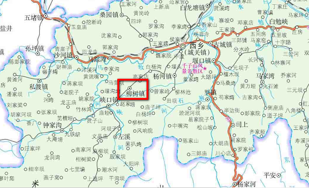 柳树镇(陕西省西乡县柳树镇)