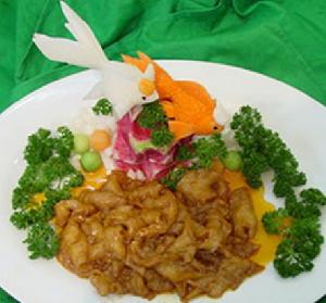 月季花烧鱼肚 月季花烧鱼肚