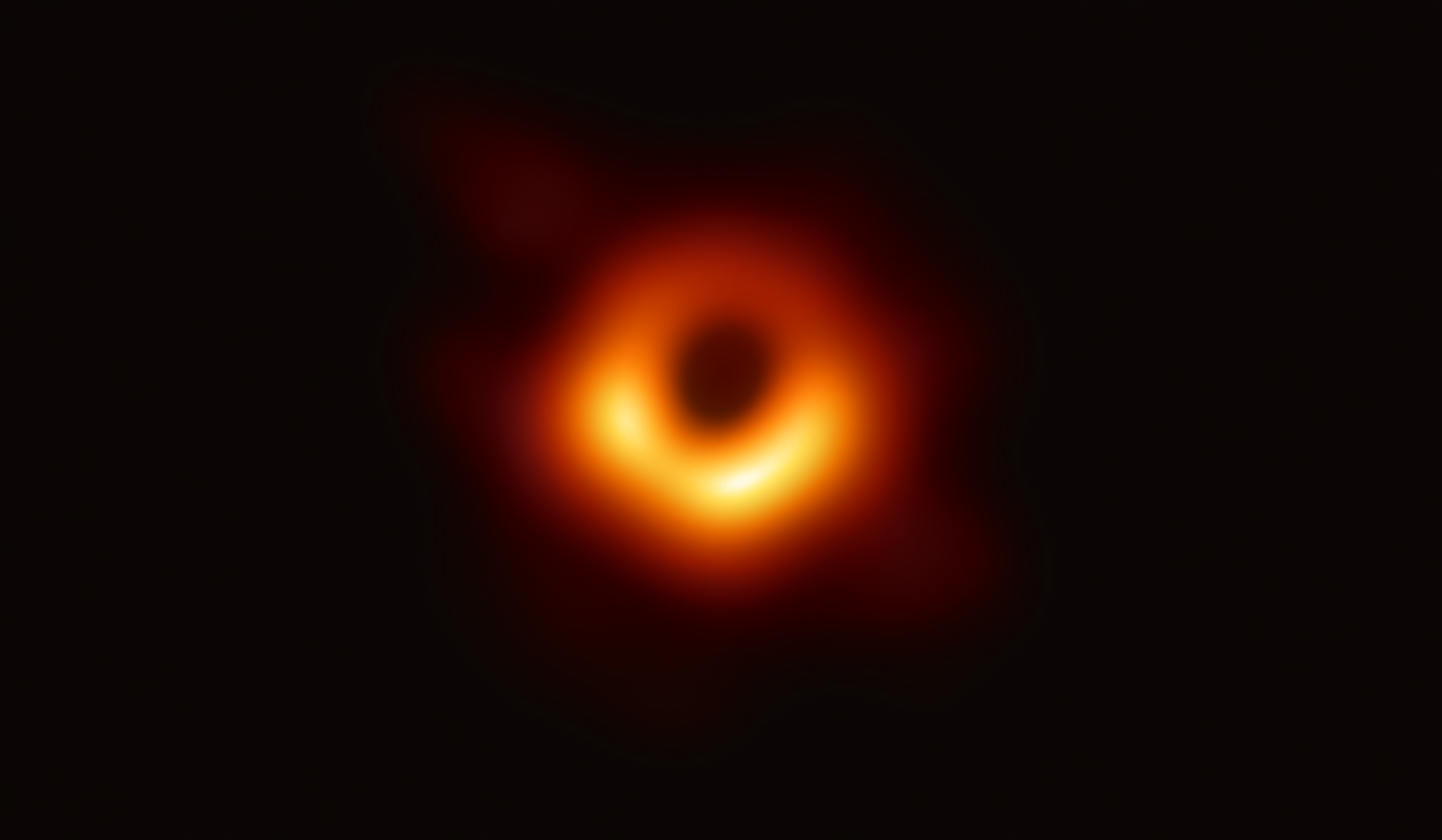 M87中心超大质量黑洞(ESO供图) M87中心超大质量黑洞(ESO供图)