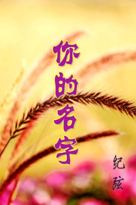 你的名字(当代纪弦创作诗歌)