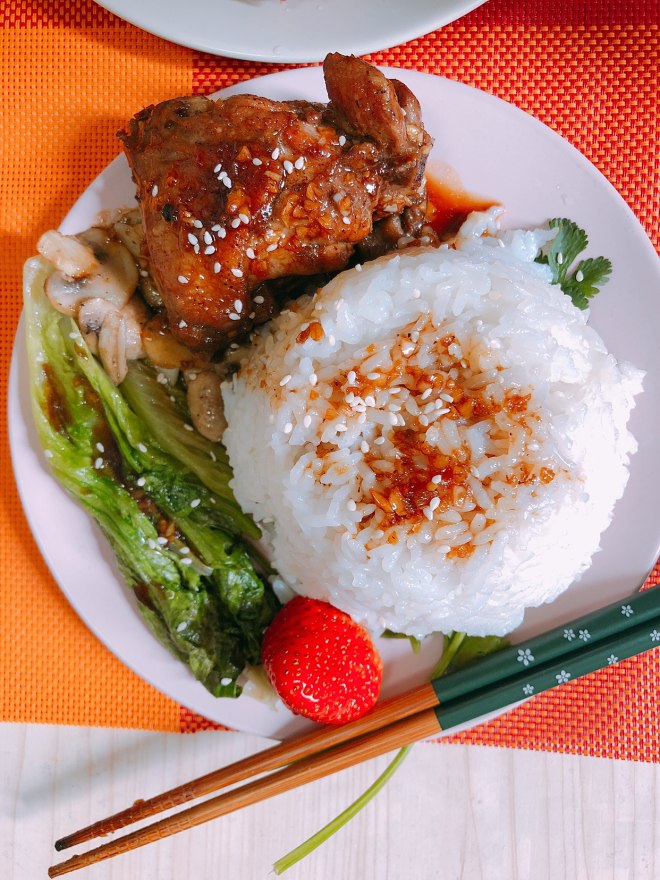 黑胡椒鸡肉饭