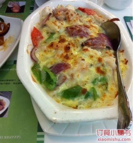 白汁海鲜锔饭