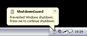 ShutdownGuard 软体界面