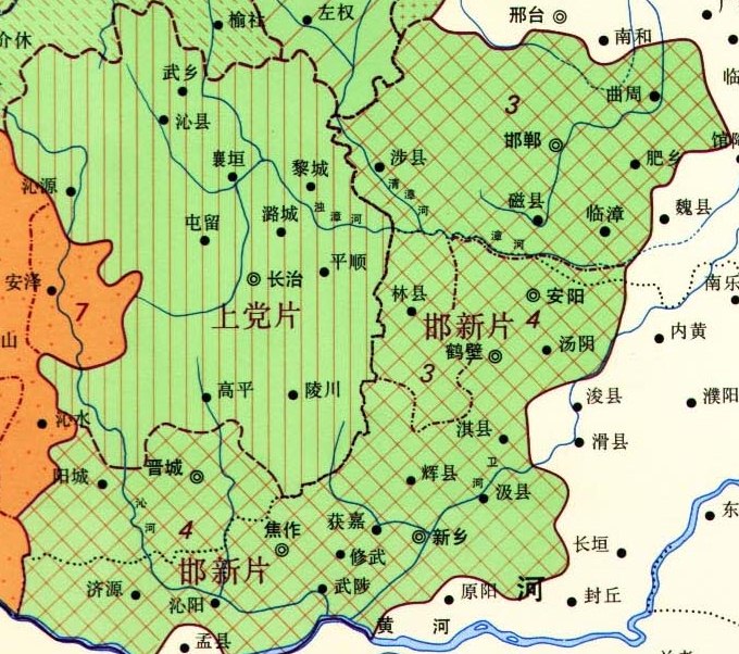方言地图 方言地图