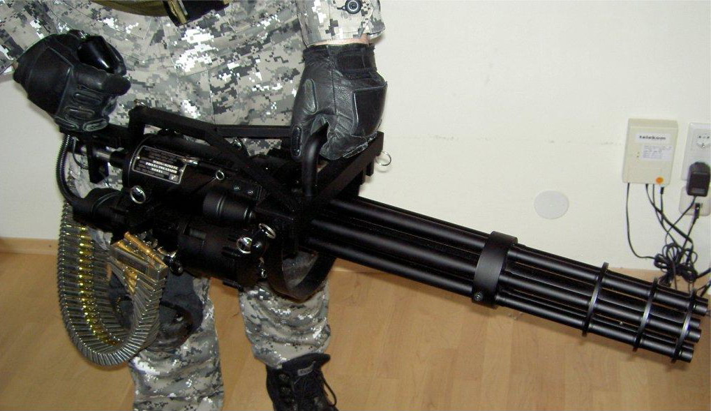 米尼岗M134式7.62mm机枪 米尼岗M134式7.62mm机枪