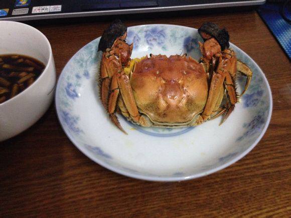 黄酒蒸蟹