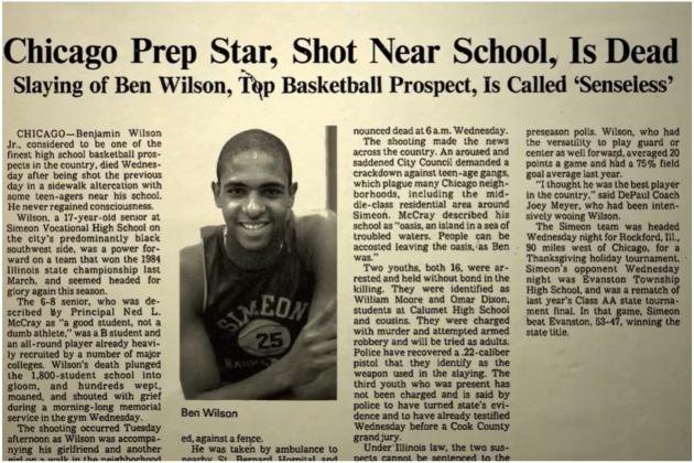 Ben Wilson Ben Wilson