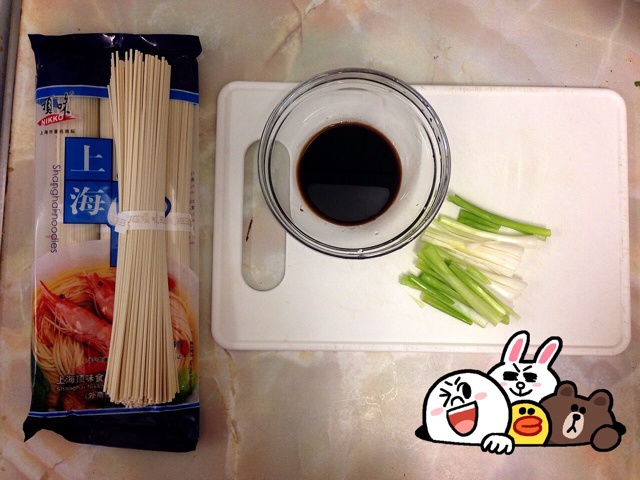 黄磊版葱油拌麵