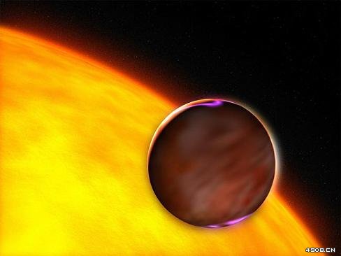 热行星“凌日”画面 热行星“凌日”画面