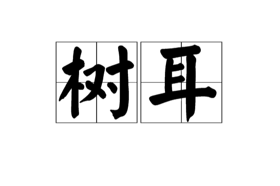 树耳(汉语词语)