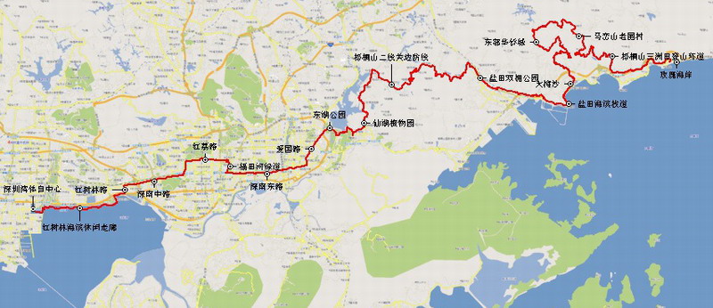 2013百公里线路 2013百公里线路