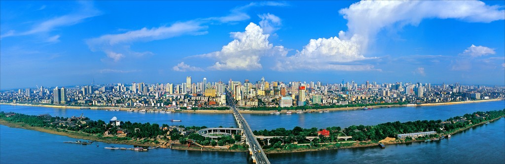 长沙橘子洲头全景 长沙橘子洲头全景
