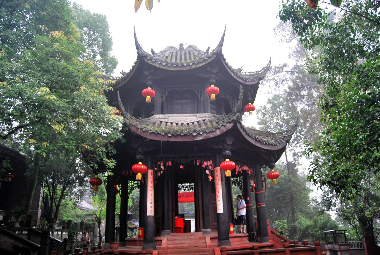 新津老君山八卦亭 新津老君山八卦亭