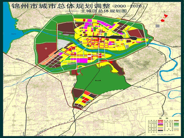 锦州市城市总体规划(2000-2020年) 锦州市城市总体规划(2000-2020年)