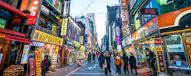 韩国在地球的哪个位置 韩国在地图上哪个位置