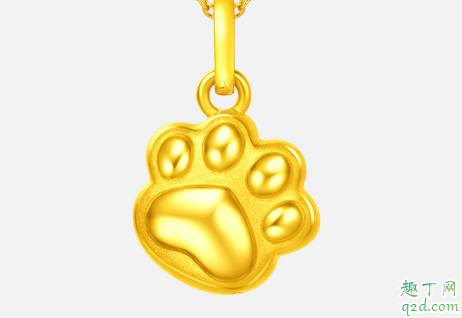 周大福猫爪黄金转运珠多少钱 周大福猫爪转运珠吊坠在哪买1