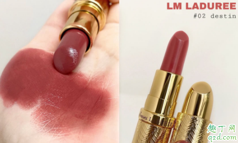 Laduree口红什么档次的 Laduree新品古典柔滑系列唇膏试色5
