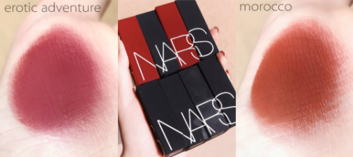 Nars黑管erotic adventure适合黄皮吗 Nars erotic adventure 口红试色8
