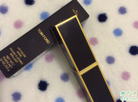 TF2020新色黑金细管19好看吗 tom ford黑金细管stilletto口红试色1